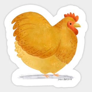 Orpington Chicken Sticker